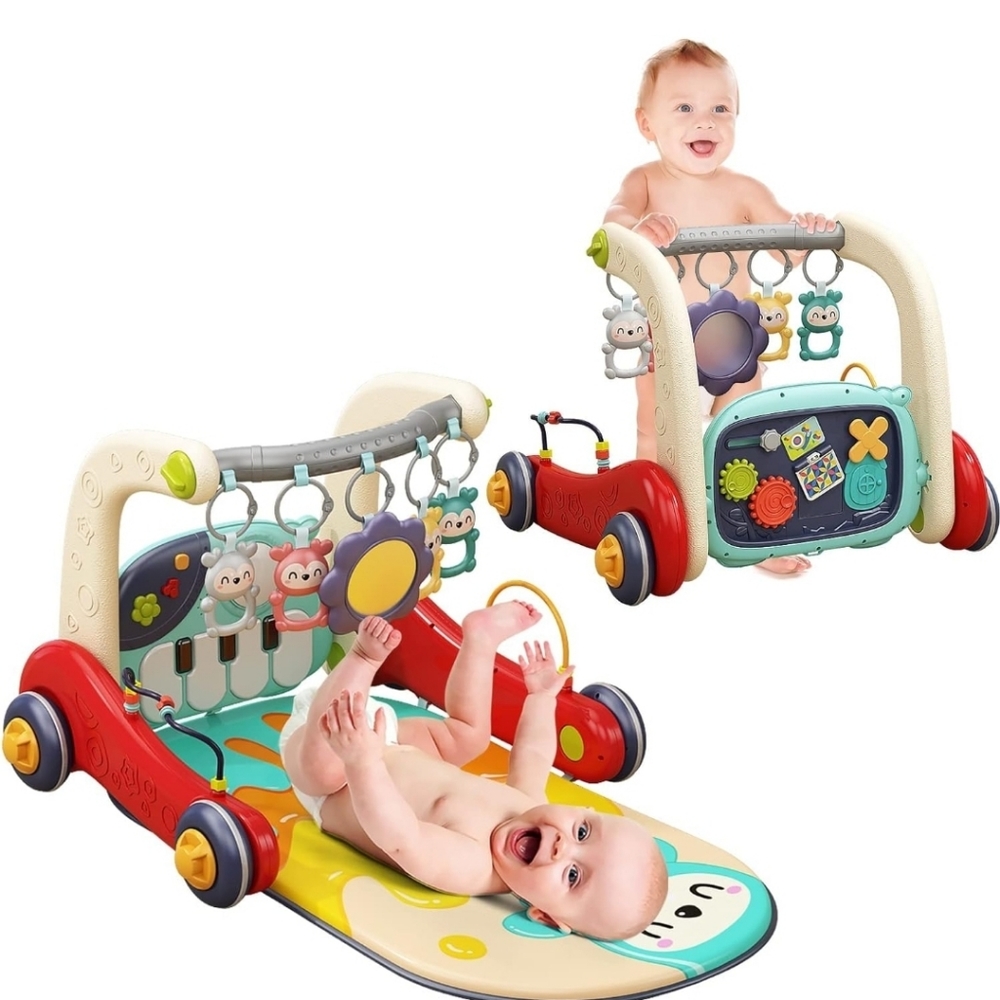 Baby Play Mat Baby Gym,Play Piano Tummy Time, Floor Activity Center,Baby Seat,In
